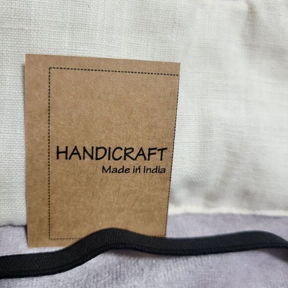 Cotton Eye Pillow, Eye Mask Amethyst - Picture 5 of 13